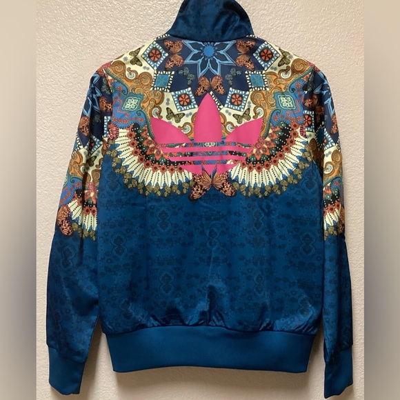 Adidas X Farm Rio Brazil jacket Borbomix Butterfly limited edition - Picture 4 of 14